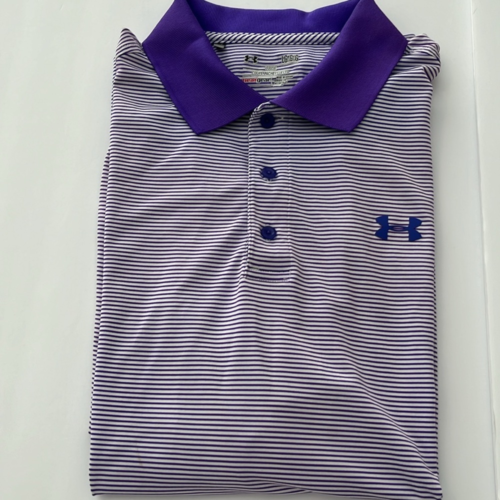 Under Armour golf shirt!